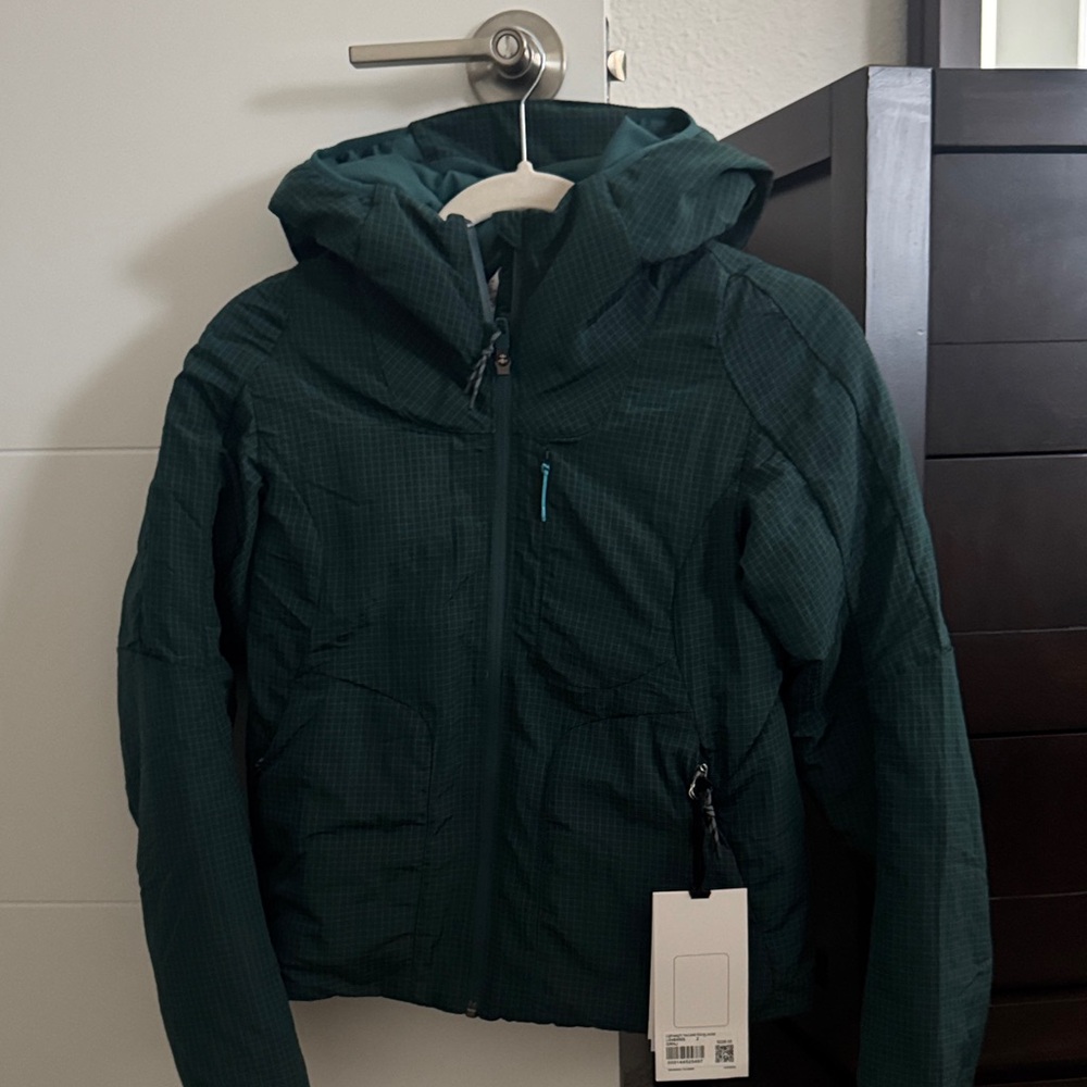 Lululemon Athletica Forest Green Hiking Jacket